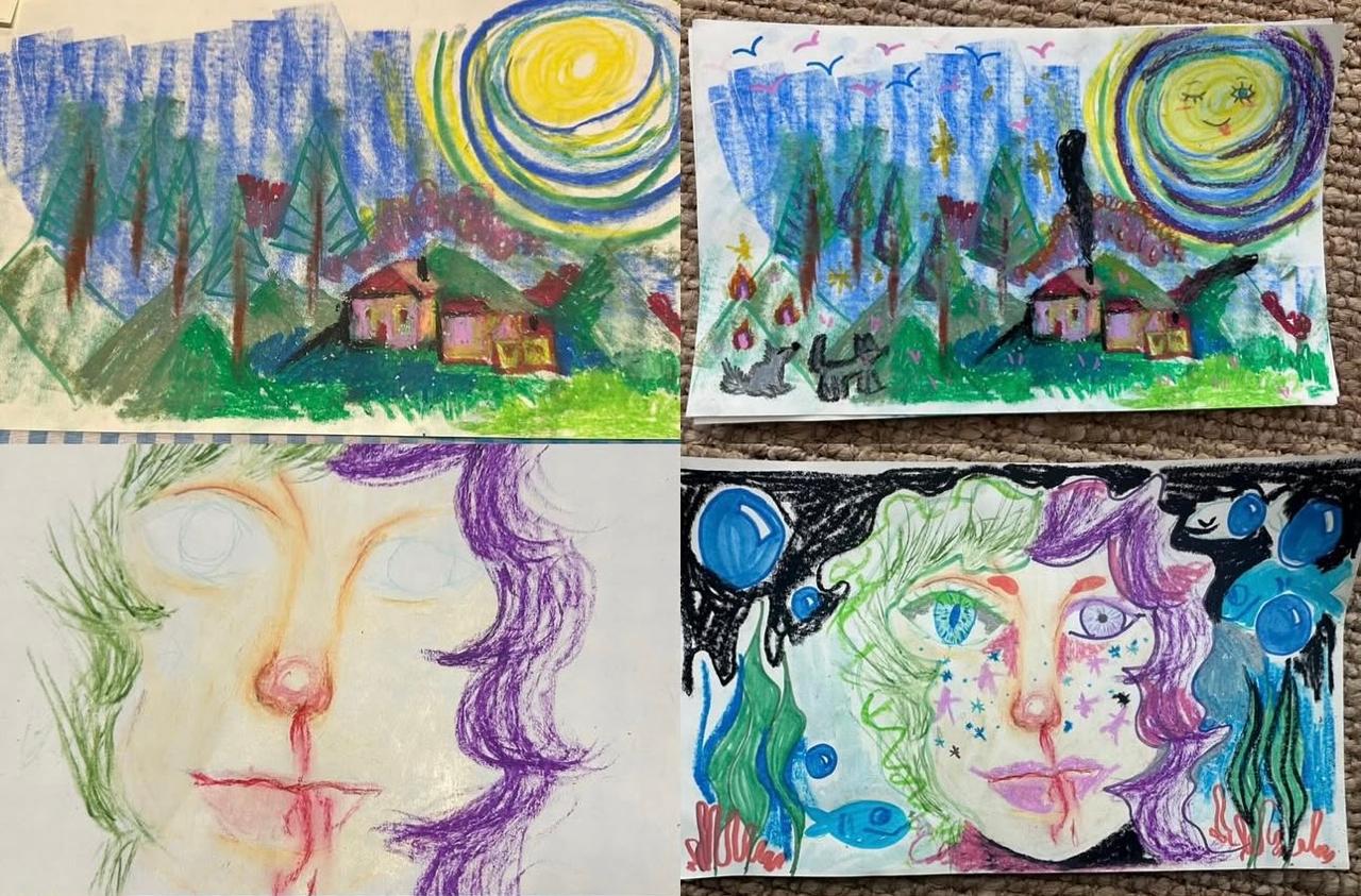 Actividad de arteterapia en grupo